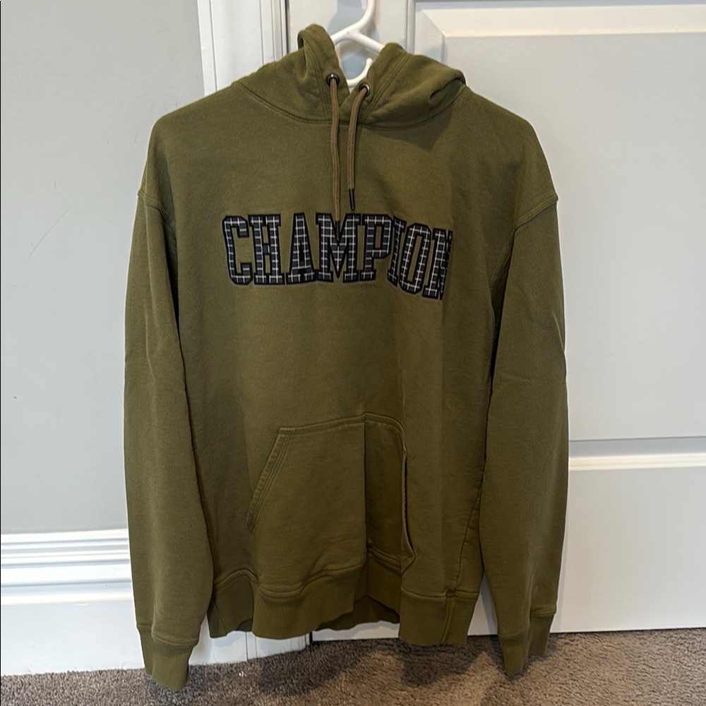 Champion Forest Green Pullover Hoodie